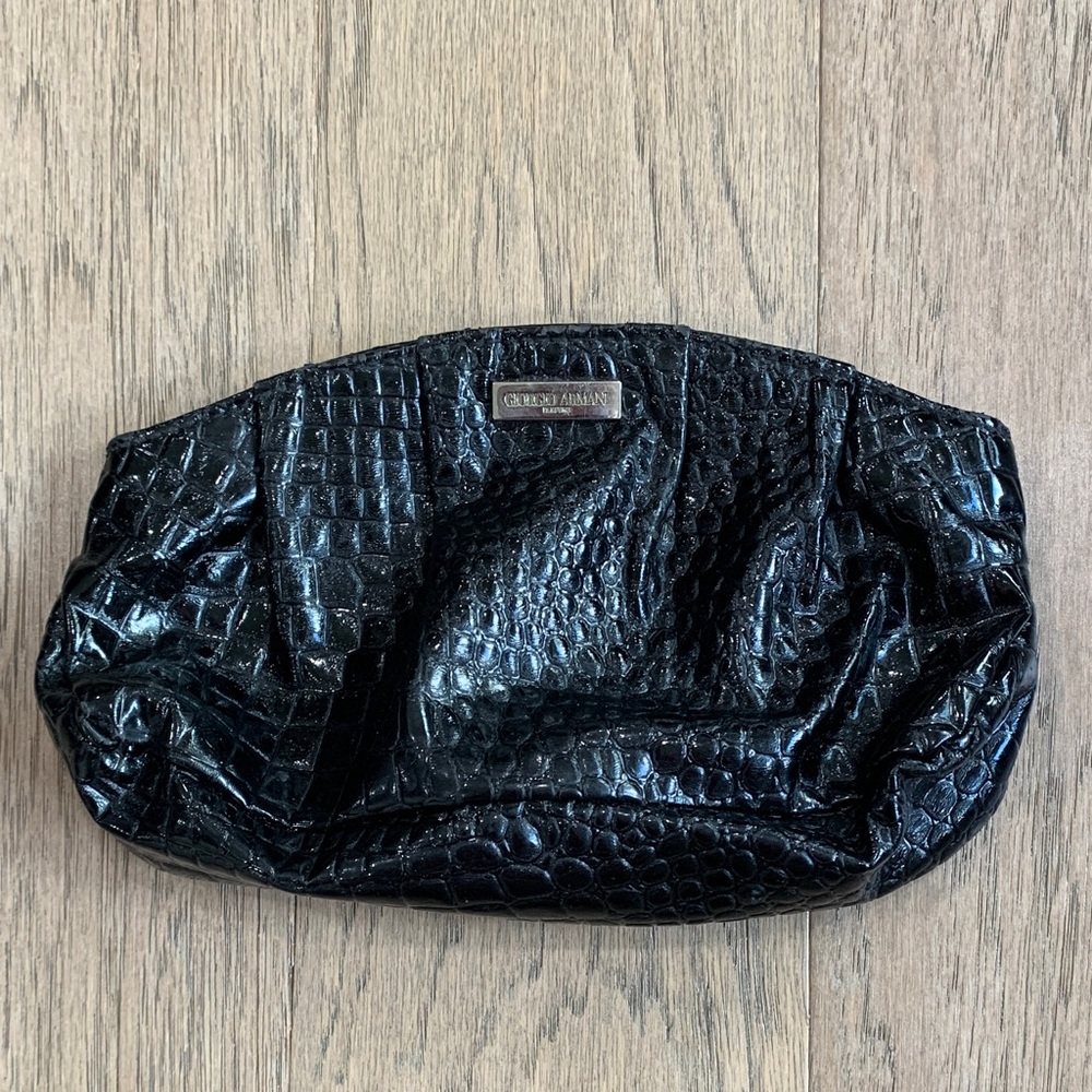 Giorgio Armani Cosmetic Catch All Case Black